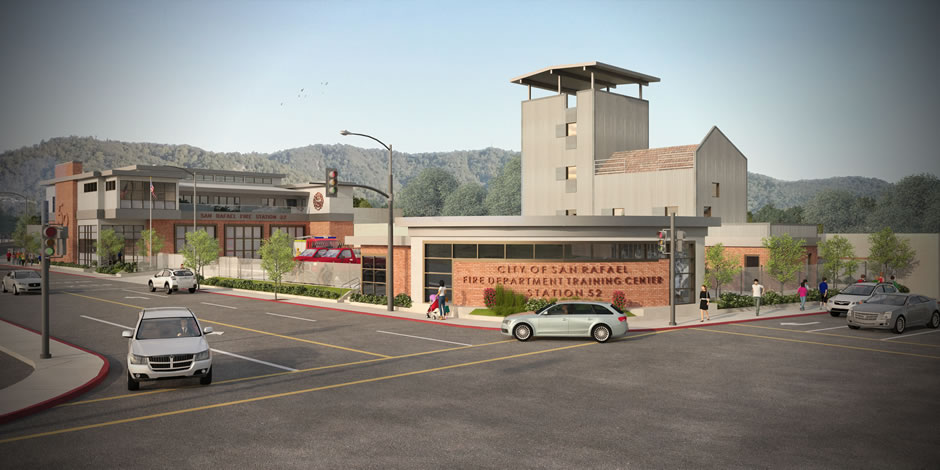 City of San Rafael Fire Station Designed by Mary McGrath Architects